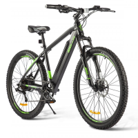 Электровелосипед Eltreco Ultra Trend серо-зеленый